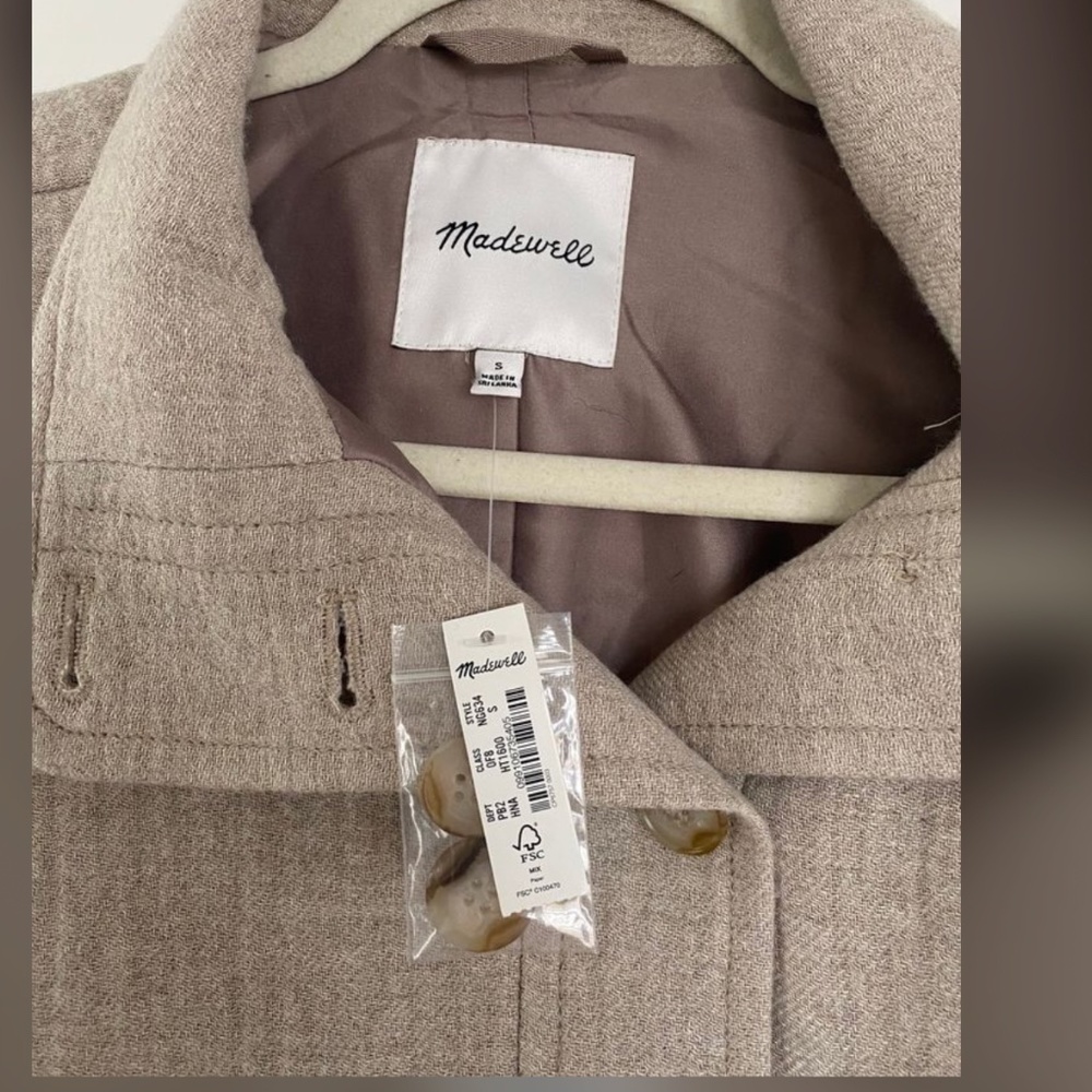 Madewell Jacket - NEW - Picture 2 of 4
